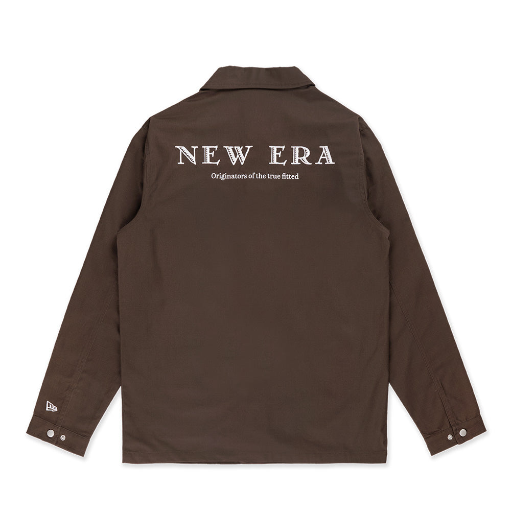 New Era Wordmark Basic Chocolate Jacket