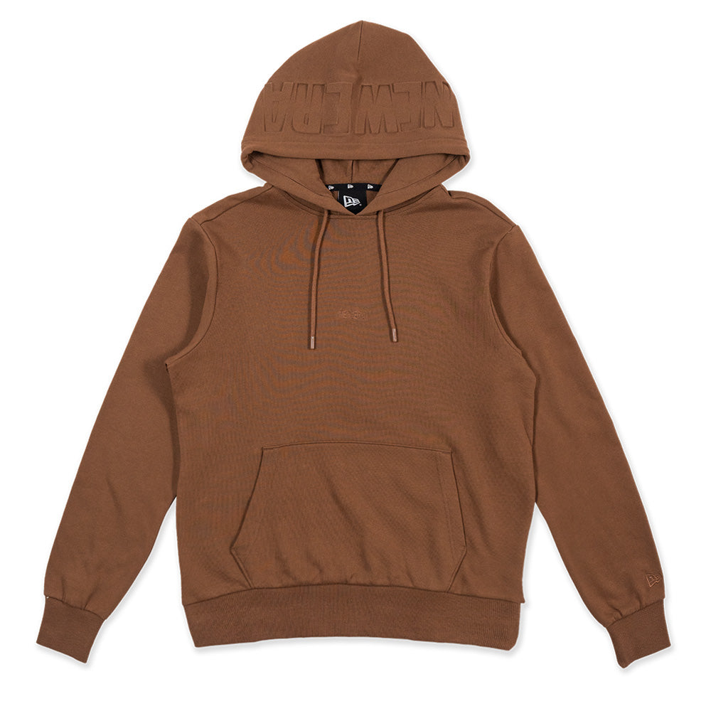 New Era Tonal Wordmark Toffee Hoodie