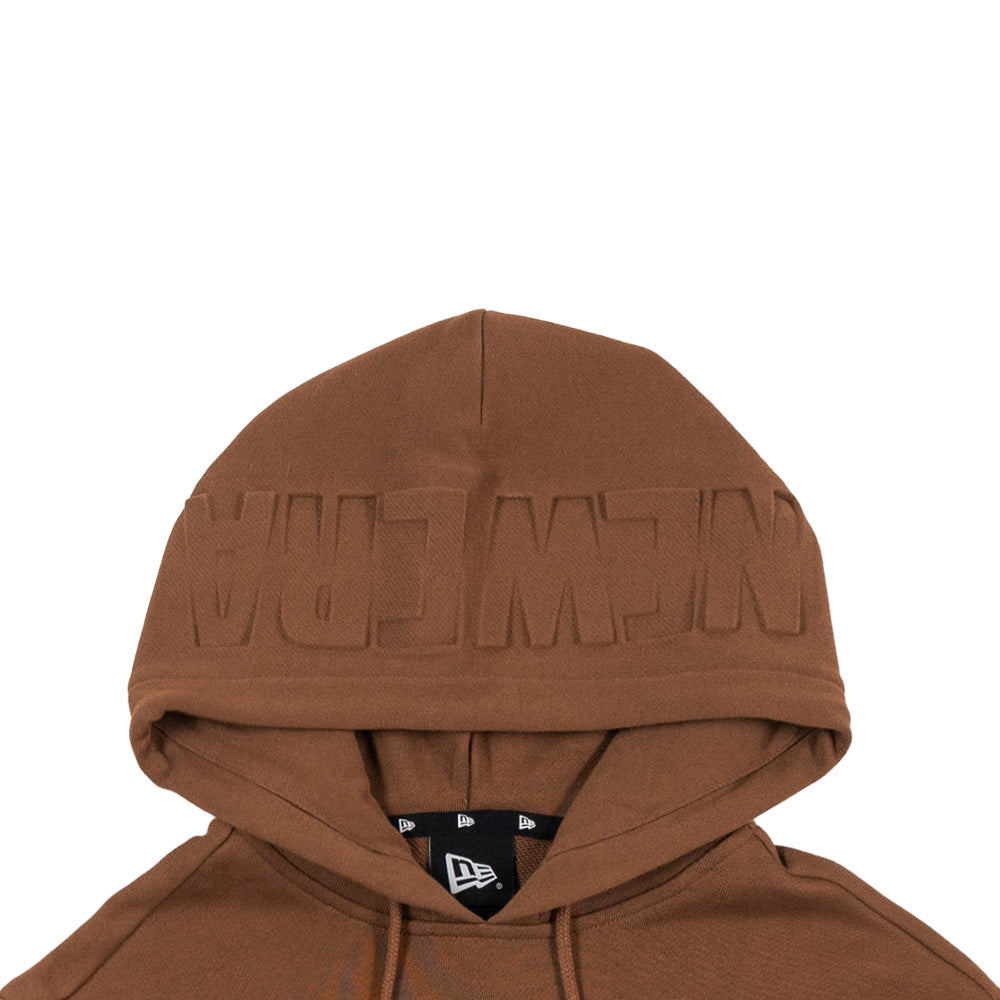 New Era Tonal Wordmark Toffee Hoodie