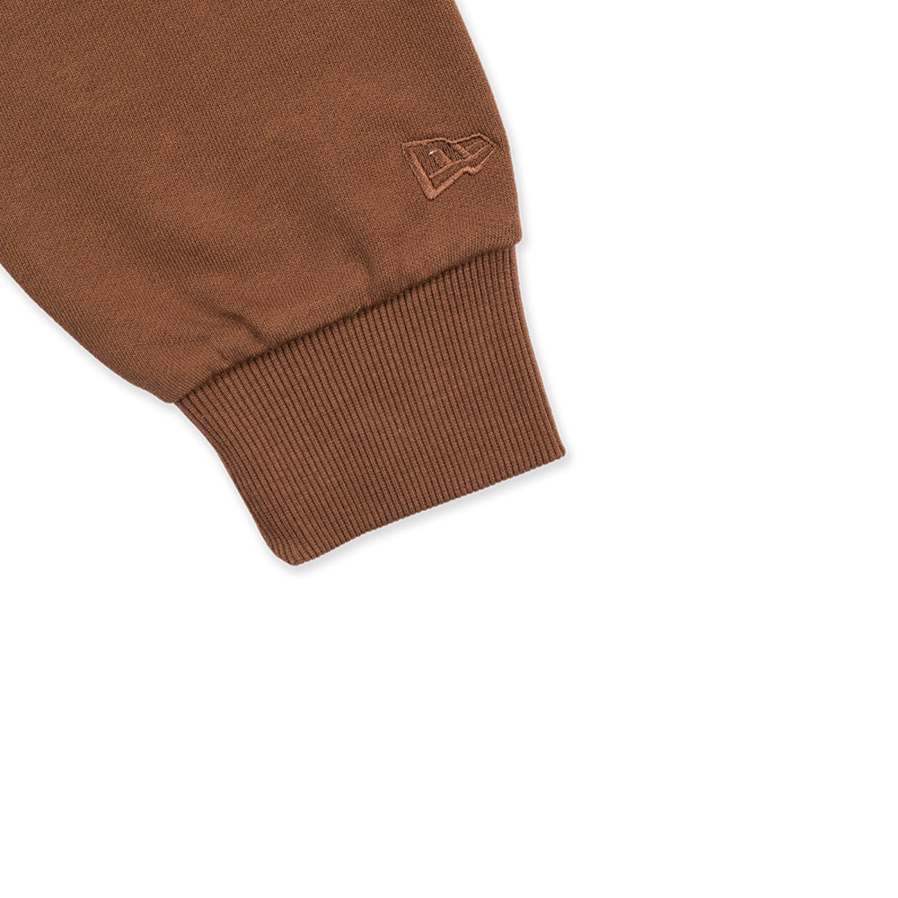 New Era Tonal Wordmark Toffee Hoodie