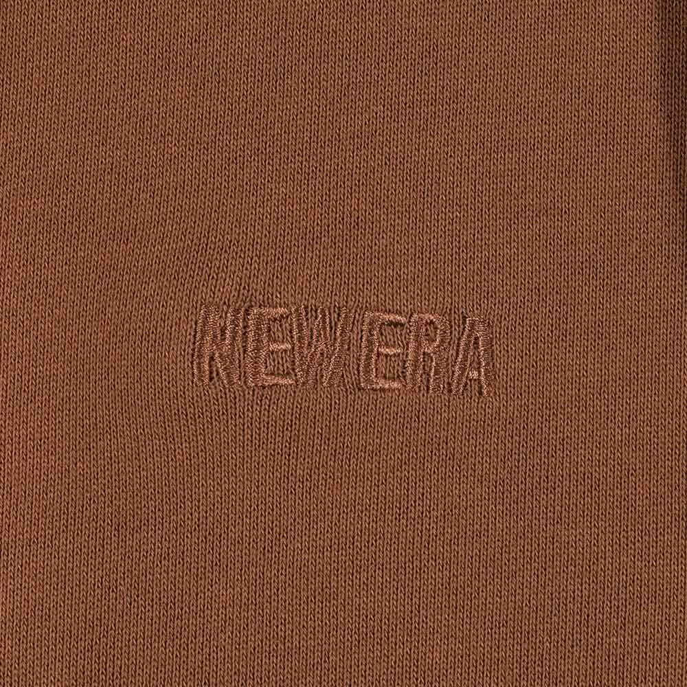 New Era Tonal Wordmark Toffee Hoodie