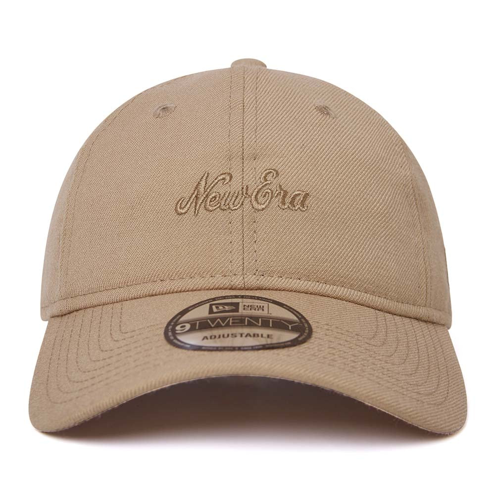 New Era Script Essential Khaki 9TWENTY Adjustable Cap