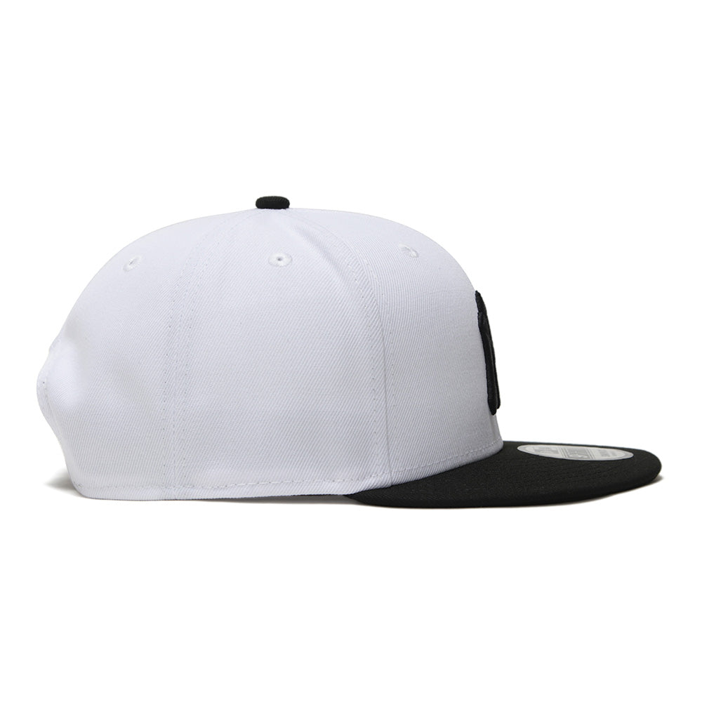 New Era New York Yankees MLB Seasonal Core White on Black 9FIFTY Snapback Cap