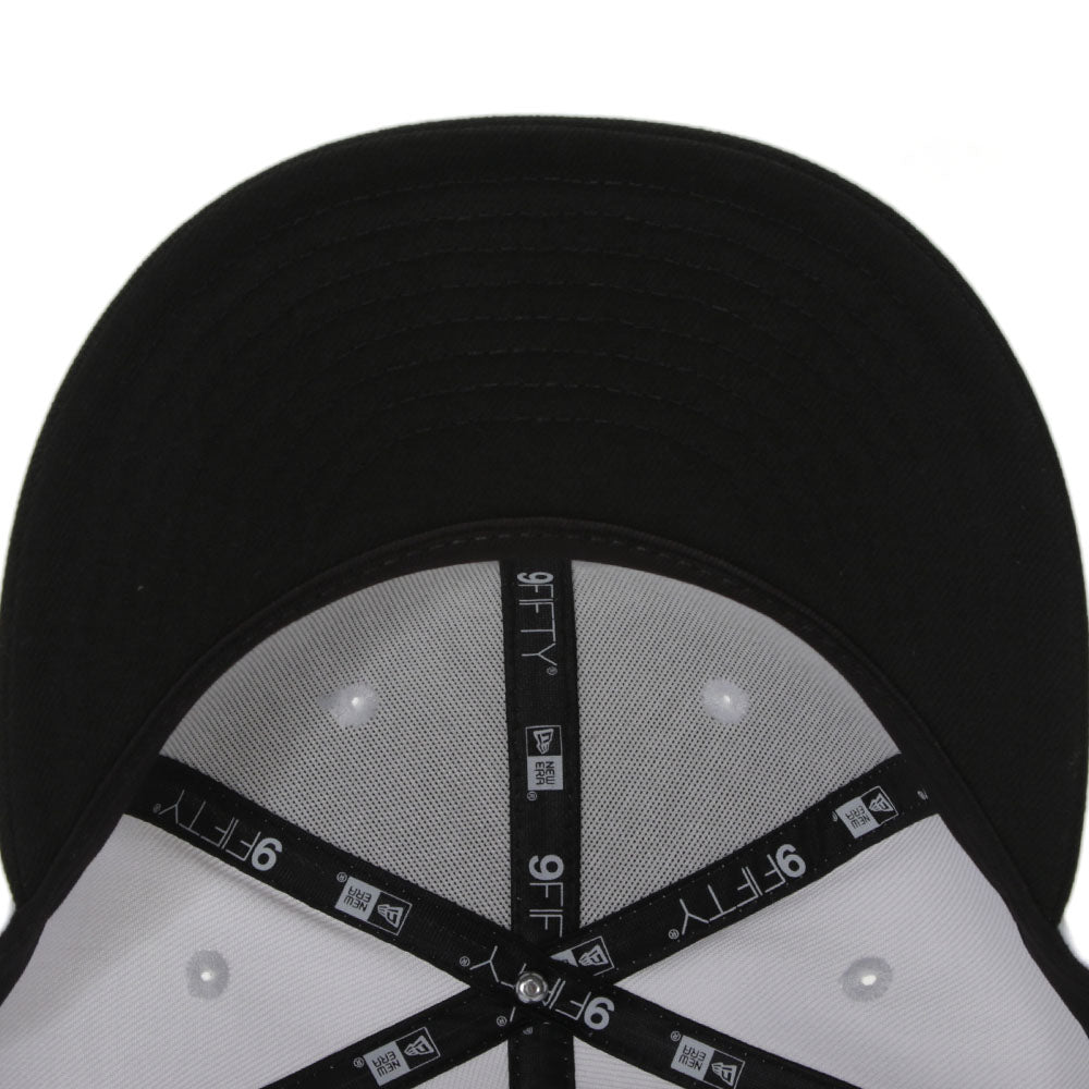 New Era New York Yankees MLB Seasonal Core White on Black 9FIFTY Snapback Cap