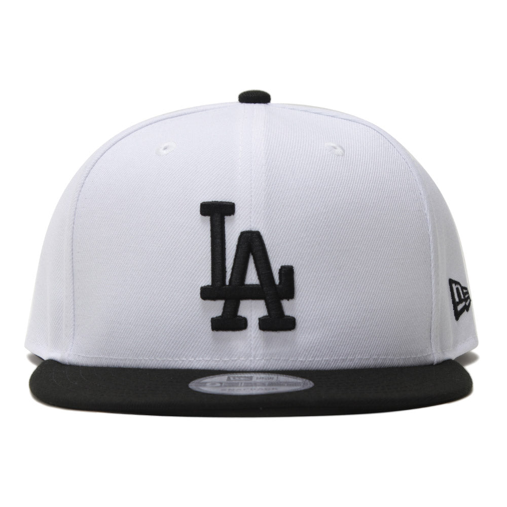 New Era Los Angeles Dodgers MLB Seasonal Core White on Black 9FIFTY Snapback Cap