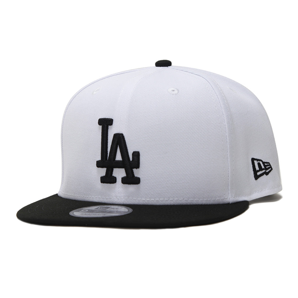 New Era Los Angeles Dodgers MLB Seasonal Core White on Black 9FIFTY Snapback Cap