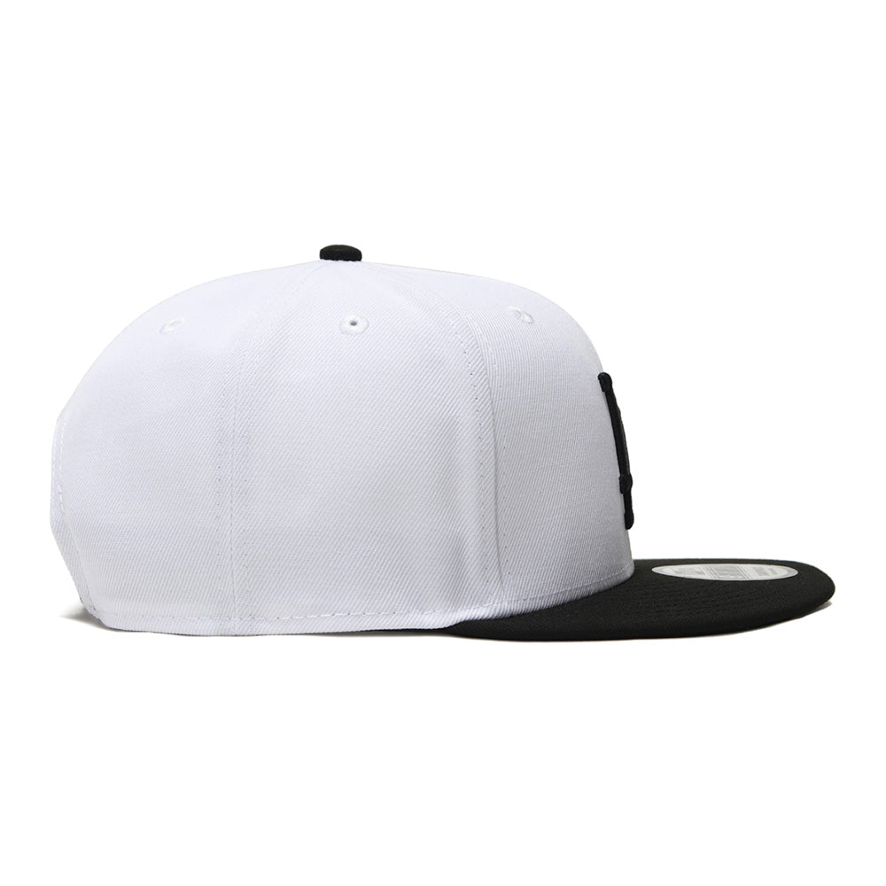 New Era Los Angeles Dodgers MLB Seasonal Core White on Black 9FIFTY Snapback Cap