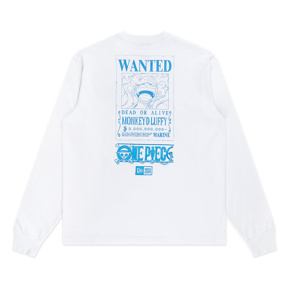 New Era x One Piece Gear 5 Luffy Gear 5 White Long Sleeve T-Shirt