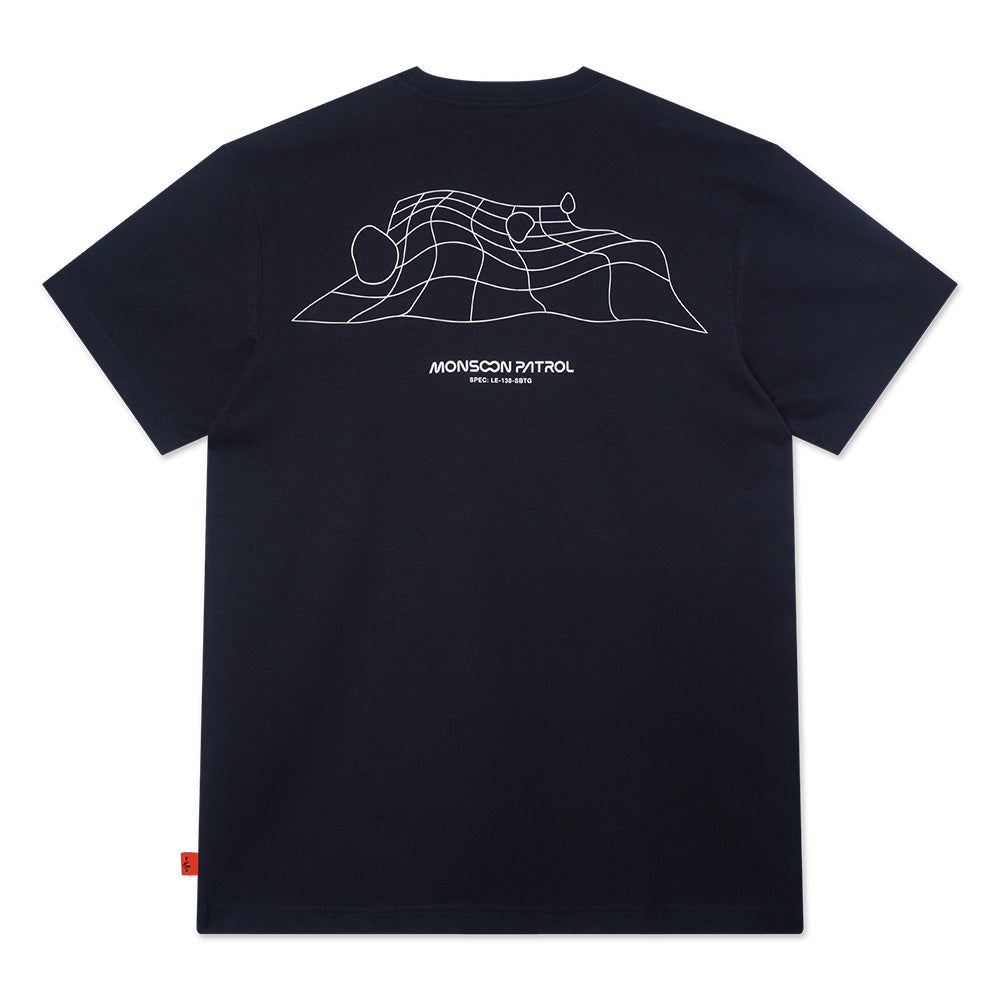 New Era x Monsoon Patrol Black Short Sleeve T-Shirt
