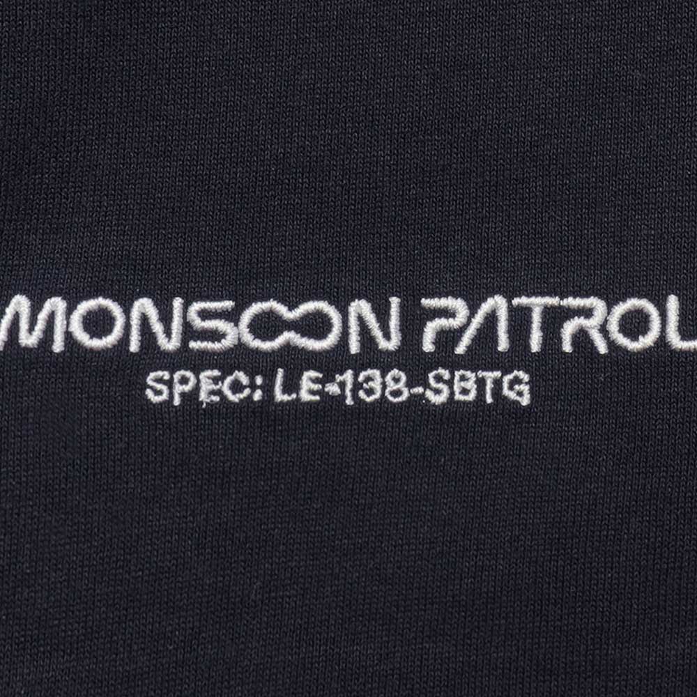New Era x Monsoon Patrol Black Short Sleeve T-Shirt
