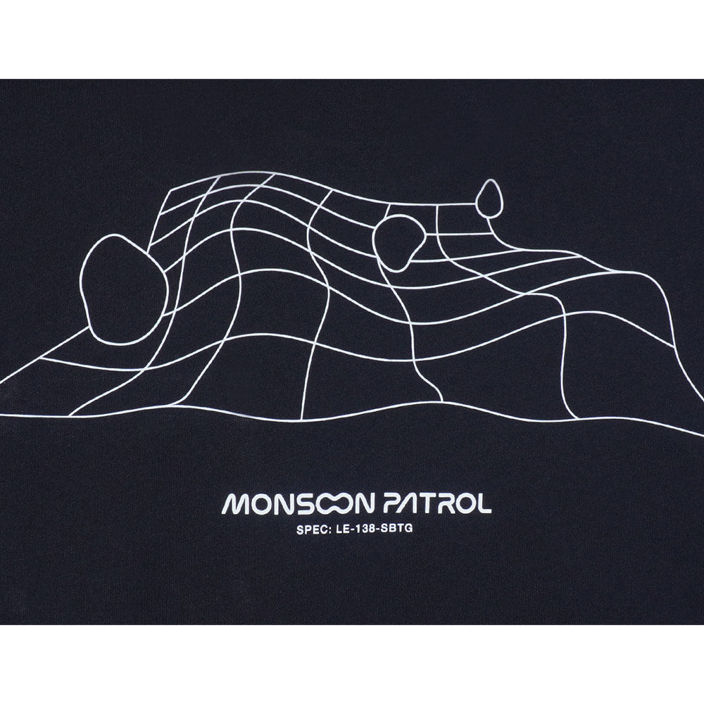 New Era x Monsoon Patrol Black Short Sleeve T-Shirt