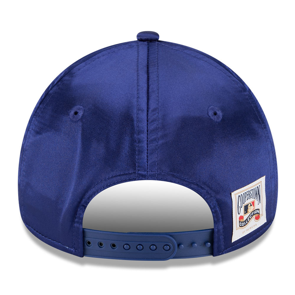 New Era Los Angeles Dodgers Satin Cooperstown Dark Royal 9FORTY A-Frame Snapback Cap