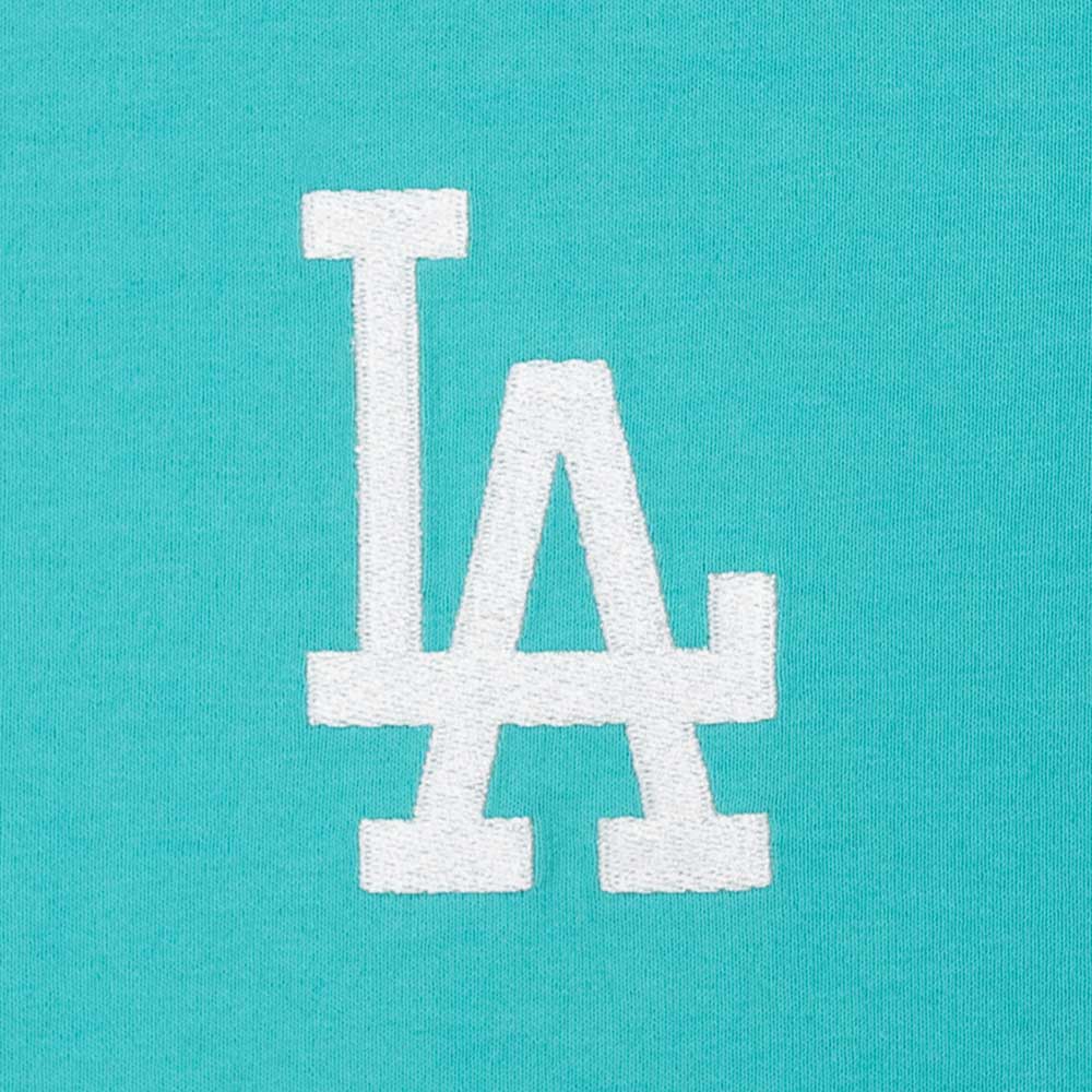 New Era Los Angeles Dodgers MLB Color Era Arctic Teal Women Crop Top T-Shirt