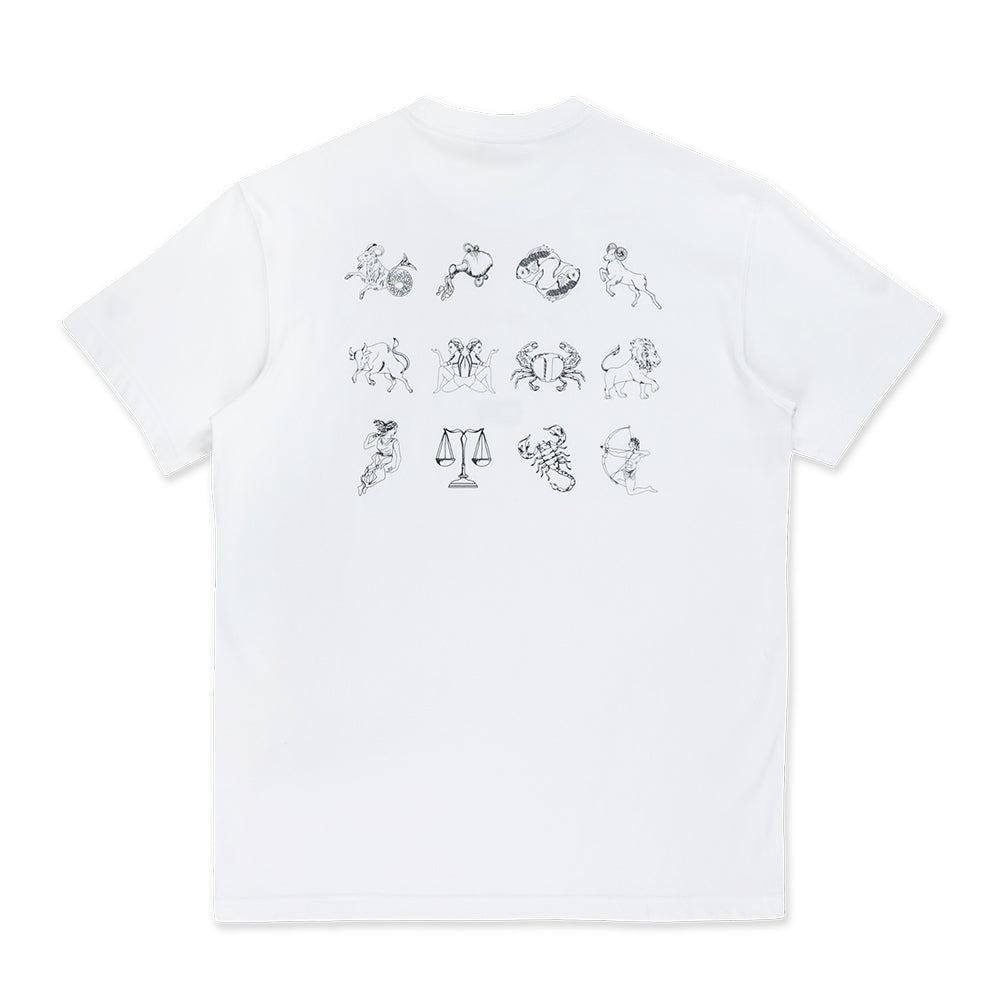 New Era Horoscope Horizons White Short Sleeve T-Shirt