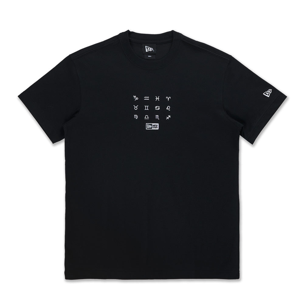 New Era Horoscope Horizons Black Short Sleeve T-Shirt