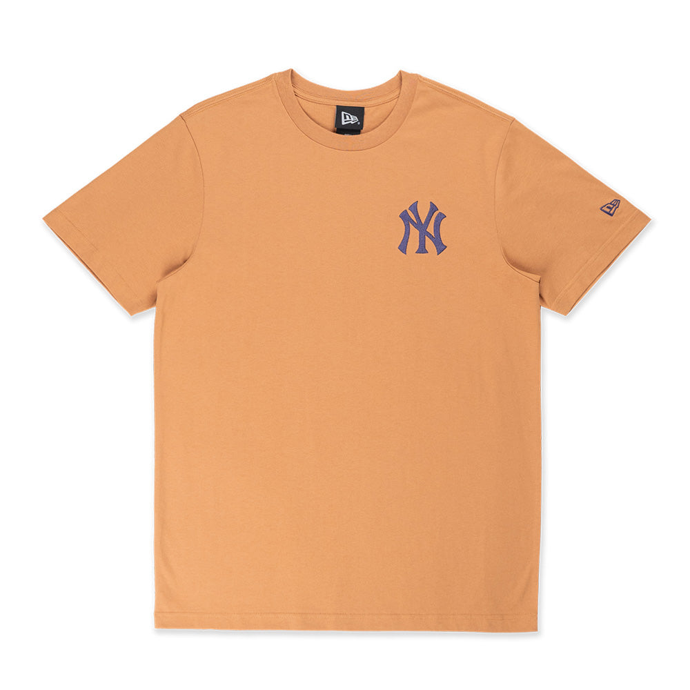 New Era New York Yankees MLB Color Era Deep Sand Short Sleeve T-Shirt