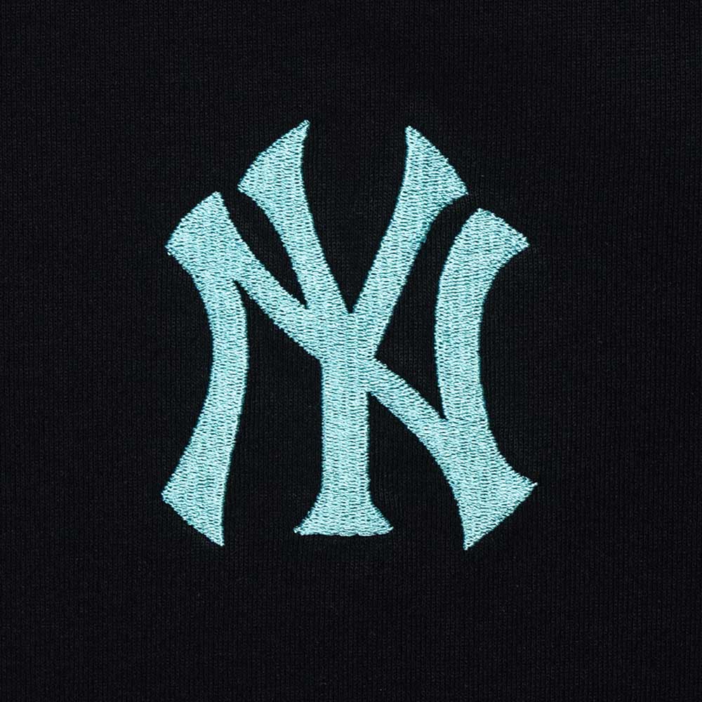 New Era New York Yankees MLB Color Era Black Teal Short Sleeve T-Shirt