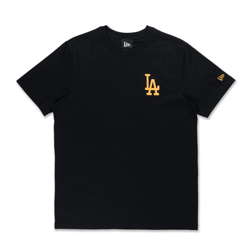 New Era Los Angeles Dodgers MLB Color Era Black Orange Short Sleeve T-Shirt