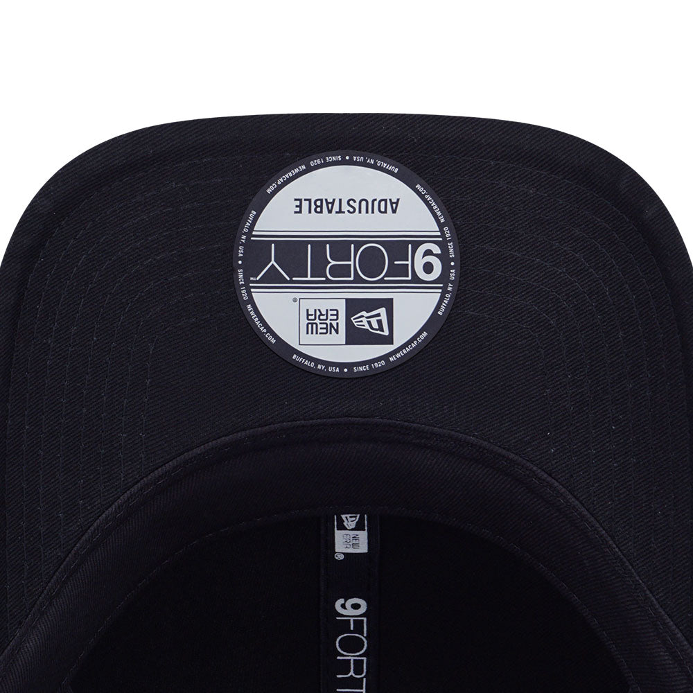 New Era Year of the Snake NE Logo Black 9FORTY Adjustable Cap