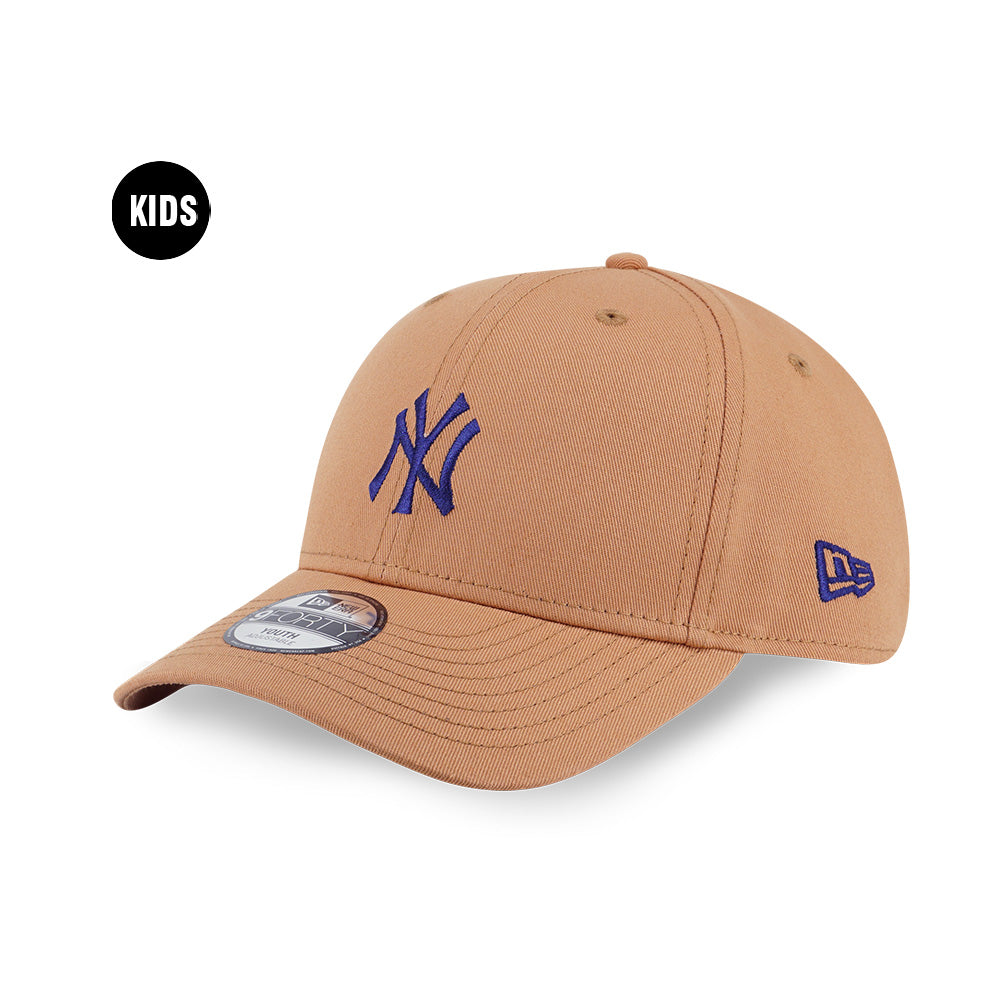 New Era New York Yankees MLB Color Era Deep Sand 9FORTY Youth Snapback Cap