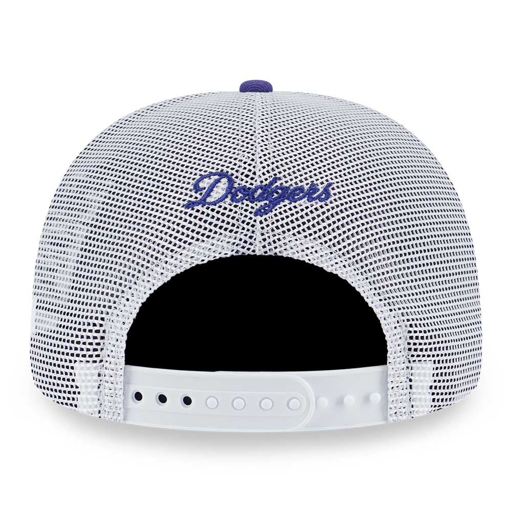 New Era Los Angeles Dodgers MLB color Era Ink Purple 9FORTY A-Frame Trucker Cap