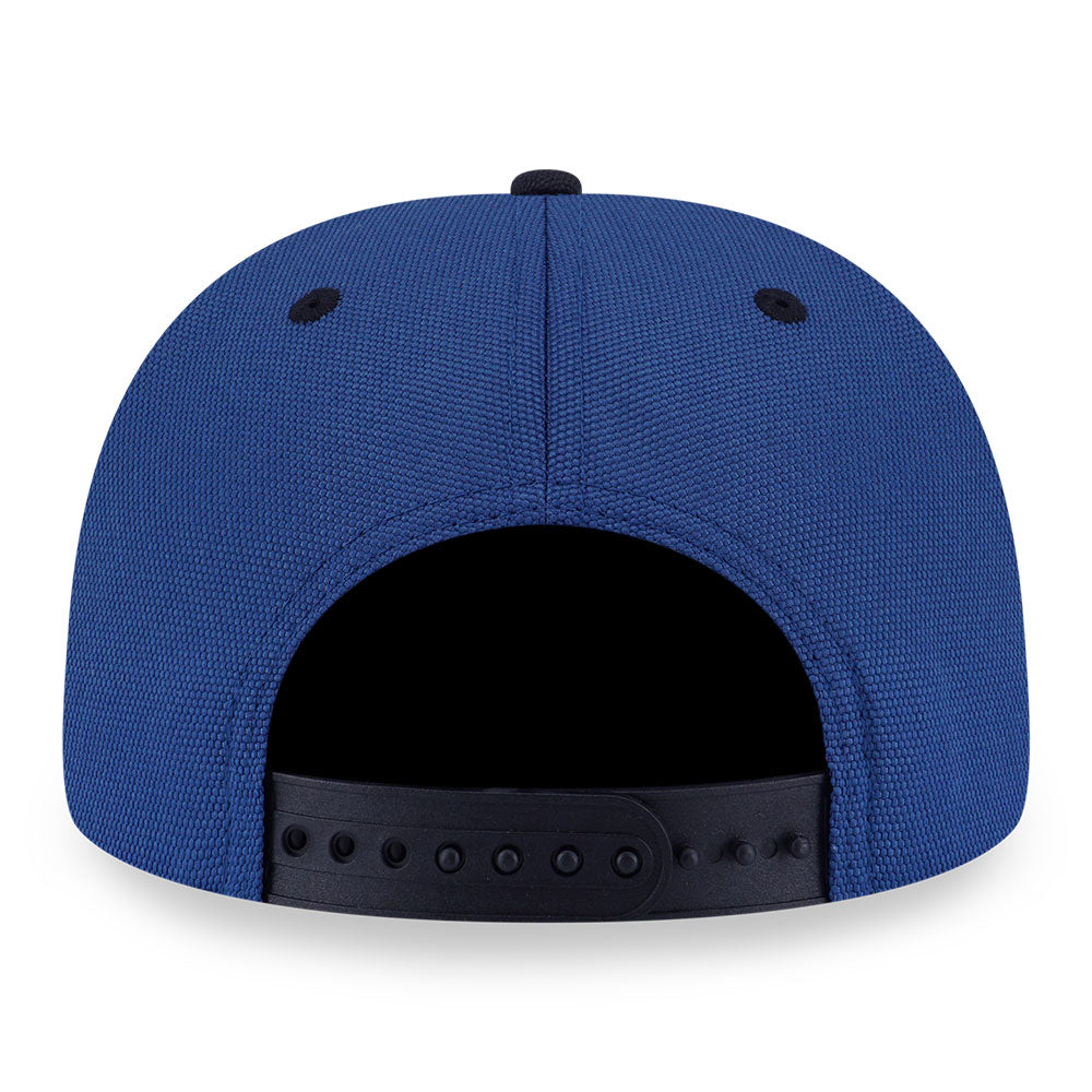 New Era Box Logo Cordura Mystery Blue 9FORTY A-Frame Snapback Cap