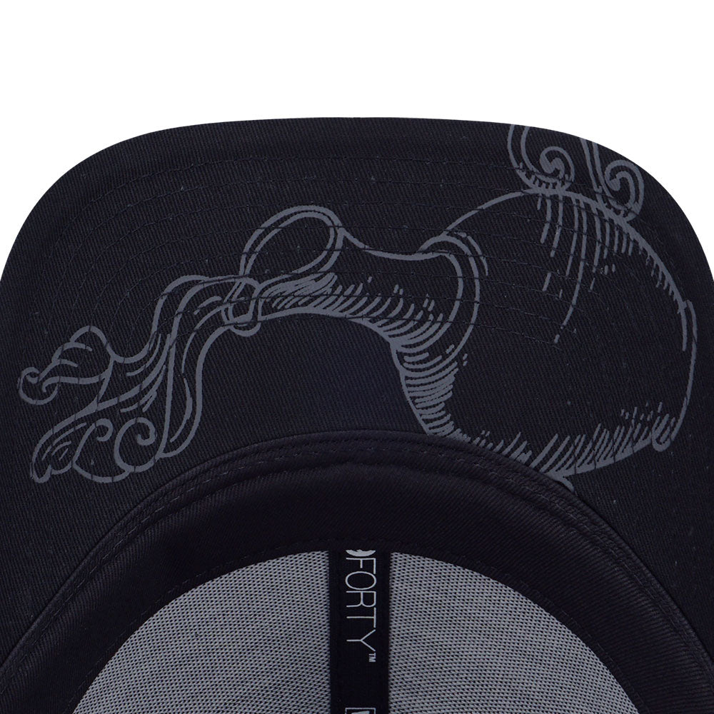 New Era Aquarius Horoscope Horizons 9FORTY Black Adjustable Cap