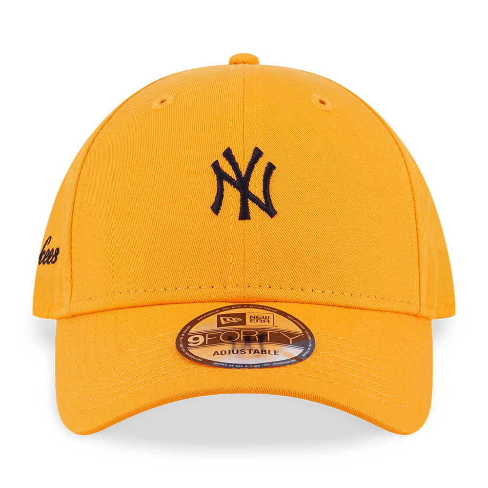 New Era New York Yankees MLB Color Era Mini Logo Papaya 9FORTY Adjustable Cap