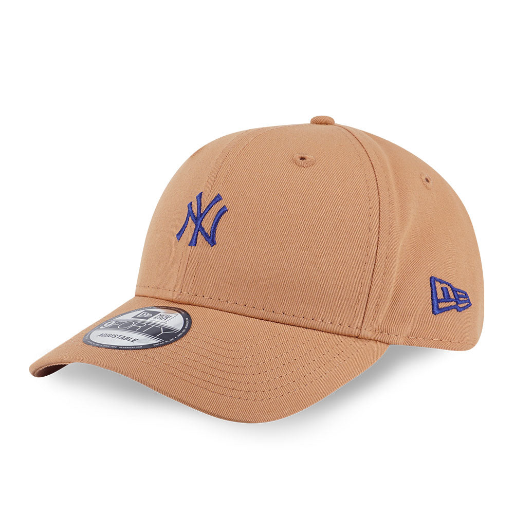 New Era New York Yankees MLB Color Era Mini Logo Deep Sand 9FORTY Adjustable Cap