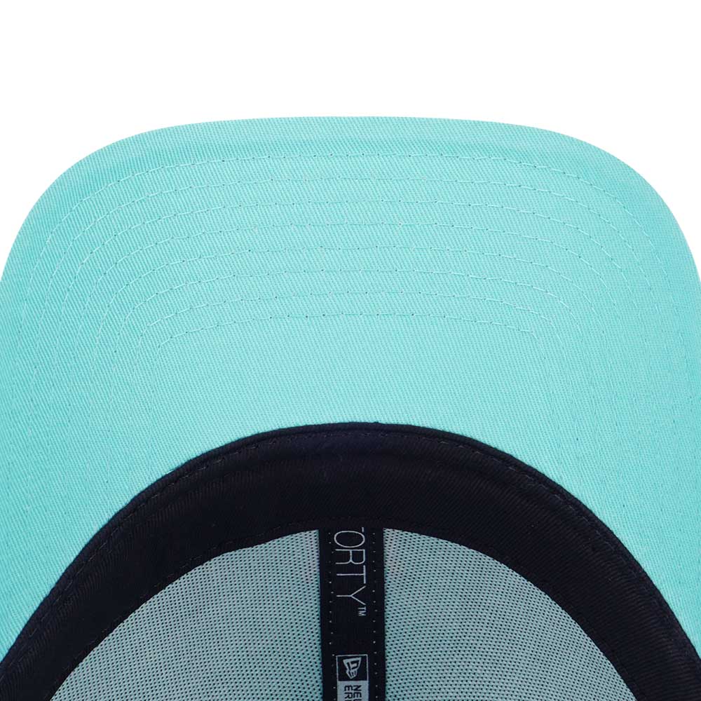 New Era New York Yankees MLB Color Era Mini Logo Arctic Teal 9FORTY Adjustable Cap