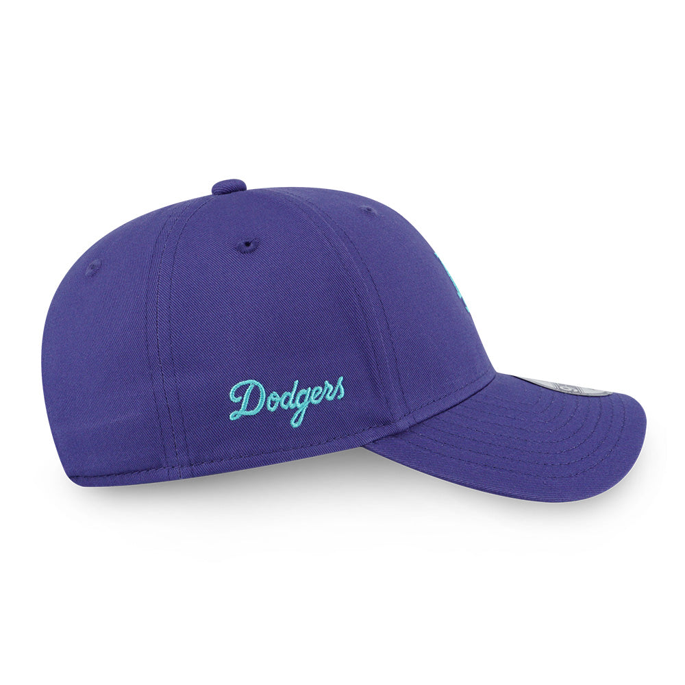 New Era Los Angeles Dodgers MLB Color Era Mini Logo Ink Purple 9FORTY Adjustable Cap