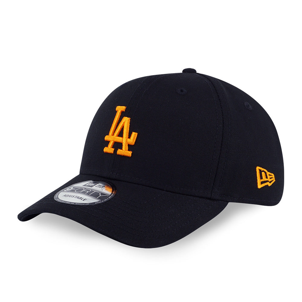 New Era Los Angeles Dodgers MLB Color Era Black Orange 9FORTY Adjustable Cap