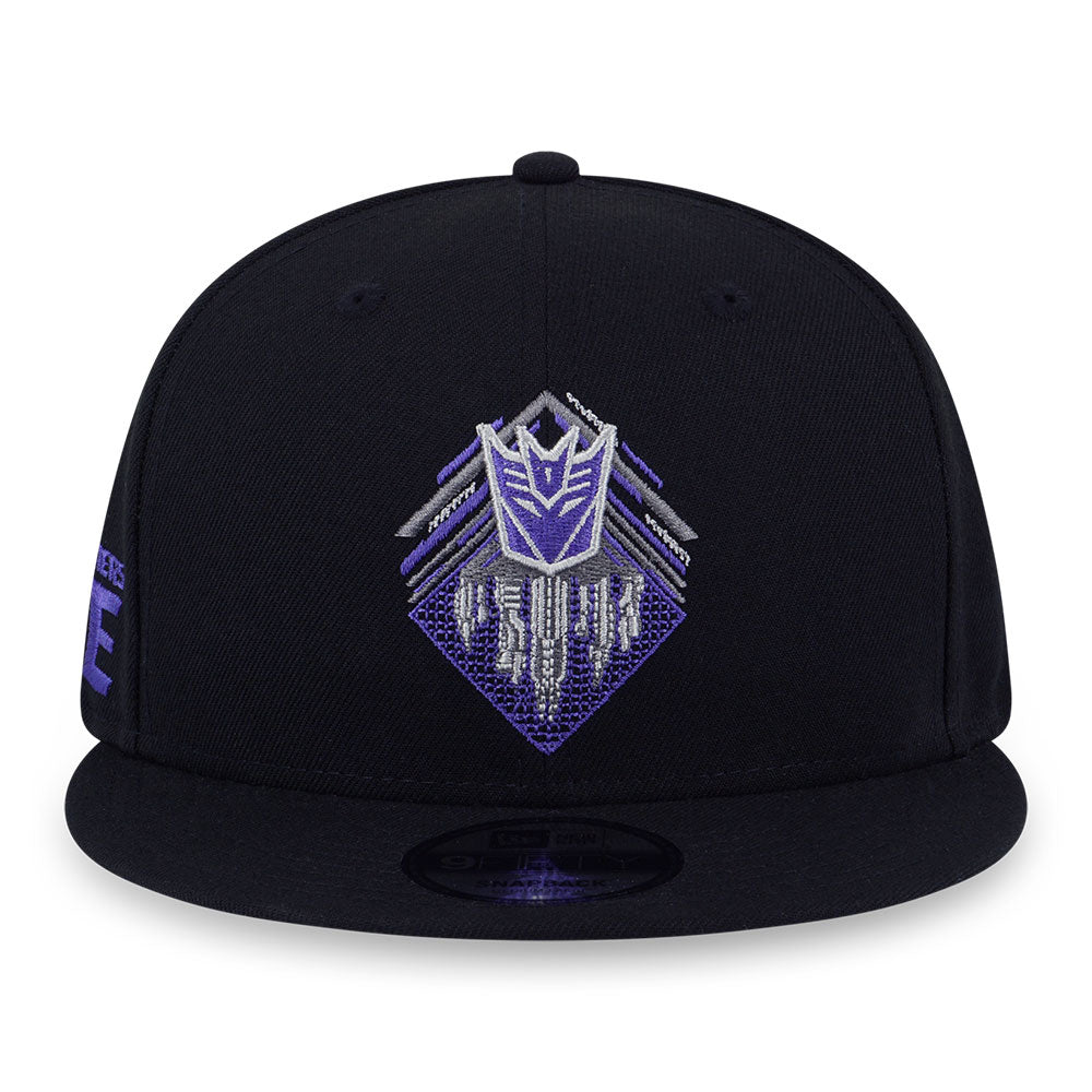 New Era x Transformers One Entertainment Decepticons Black 9FIFTY Snapback Cap