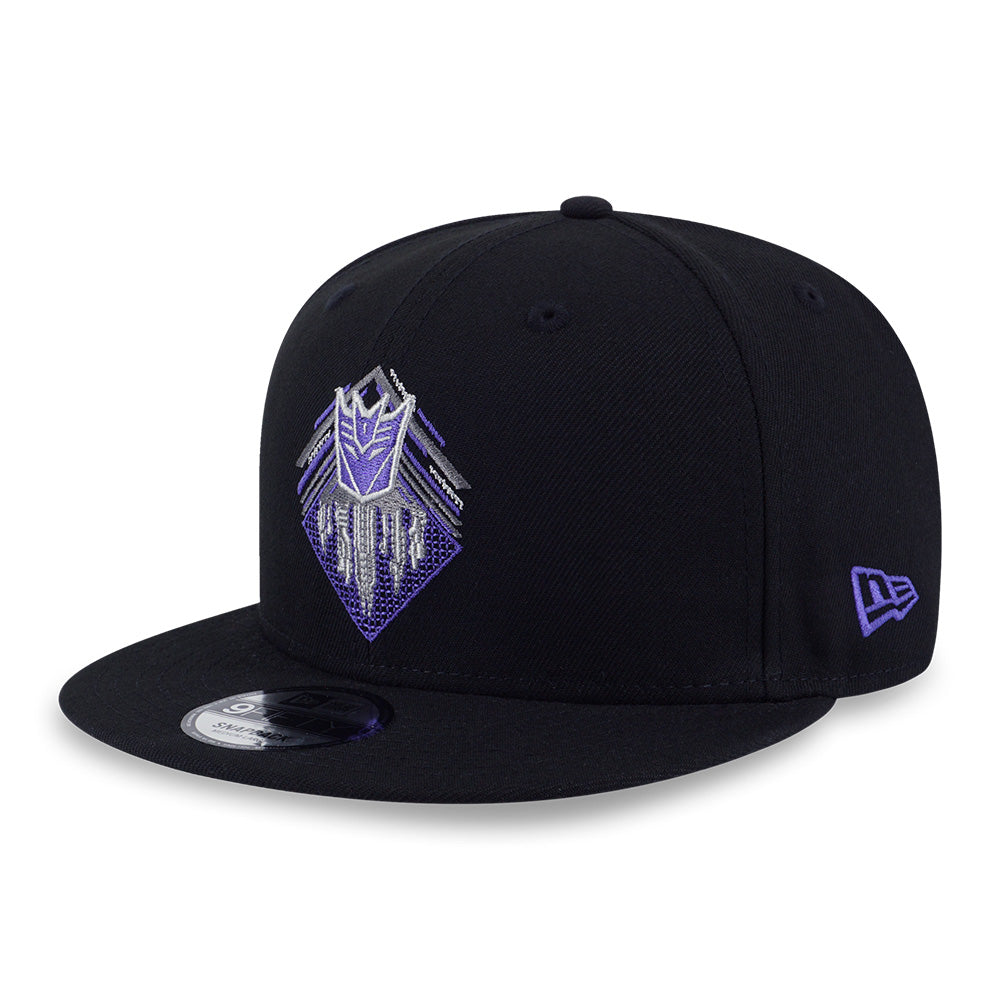 New Era x Transformers One Entertainment Decepticons Black 9FIFTY Snapback Cap