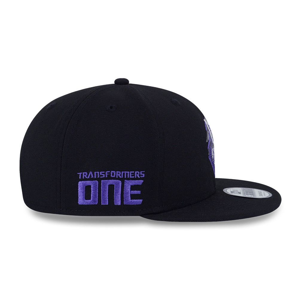 New Era x Transformers One Entertainment Decepticons Black 9FIFTY Snapback Cap