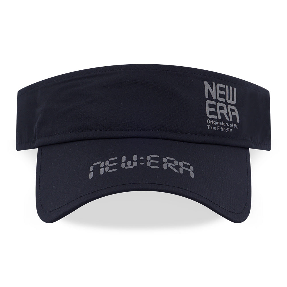 New Era Wordmark City Sport Black Visor Hat