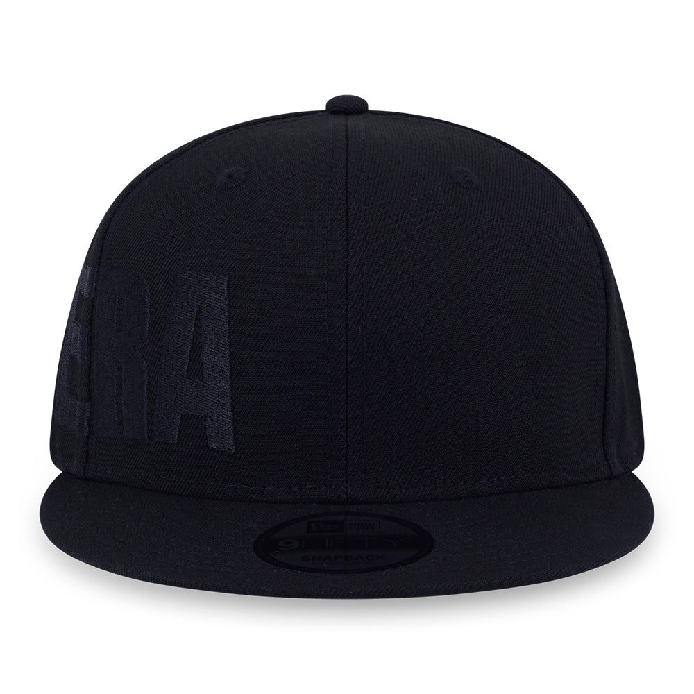 New Era Wordmark Basketball Tonal Pack Black 9FIFTY Snapback Cap