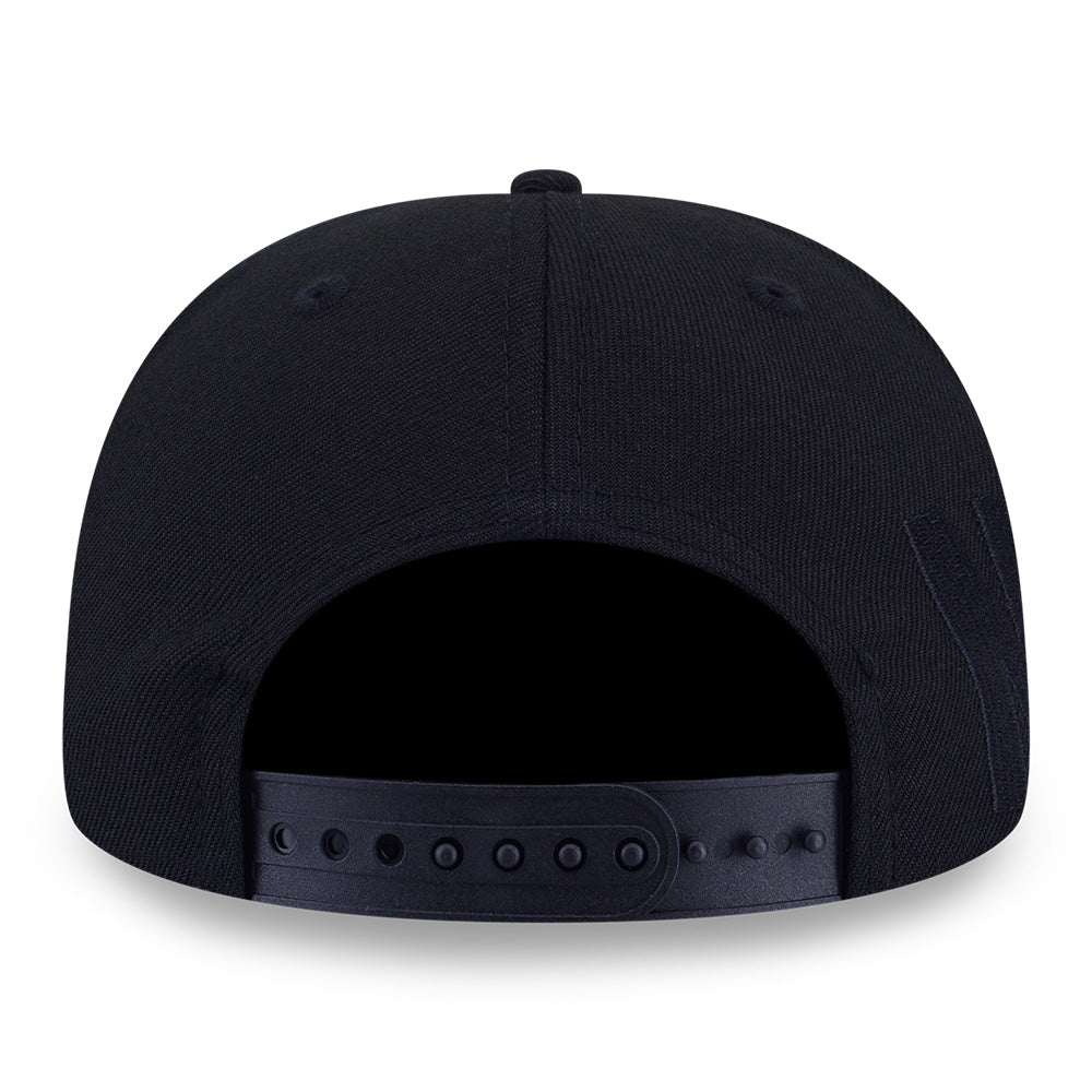 New Era Wordmark Basketball Tonal Pack Black 9FIFTY Snapback Cap