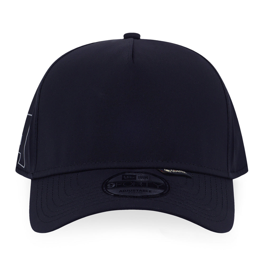 New Era Plain Gore-Tex Black 9FORTY A-Frame Snapback Cap