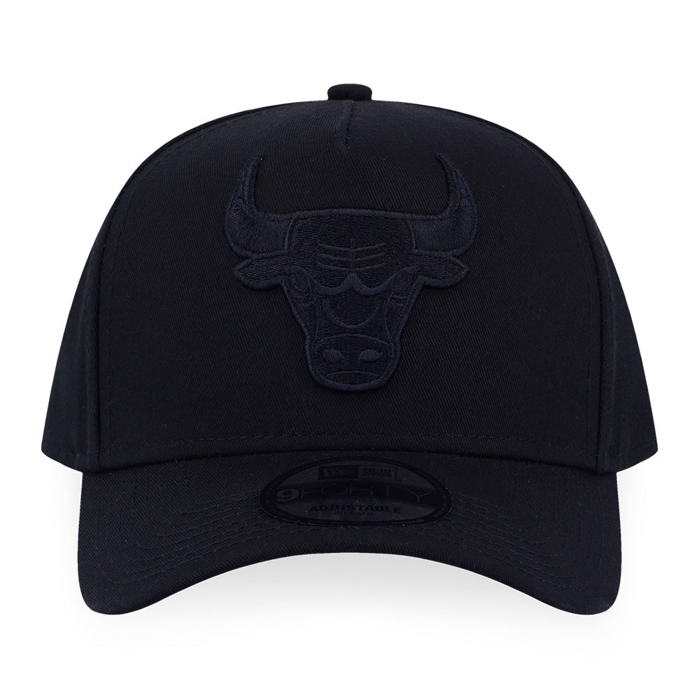 New Era Chicago Bulls NBA Basketball Tonal Pack Black 9FORTY A-Frame Adjustable Cap