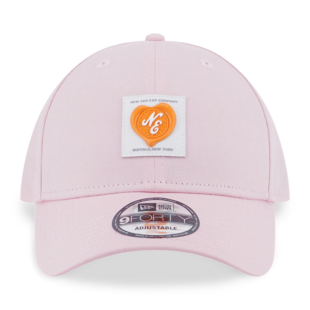 New Era Valentine&#39;s Day Dolphine Pink 9FORTY Adjustable Cap