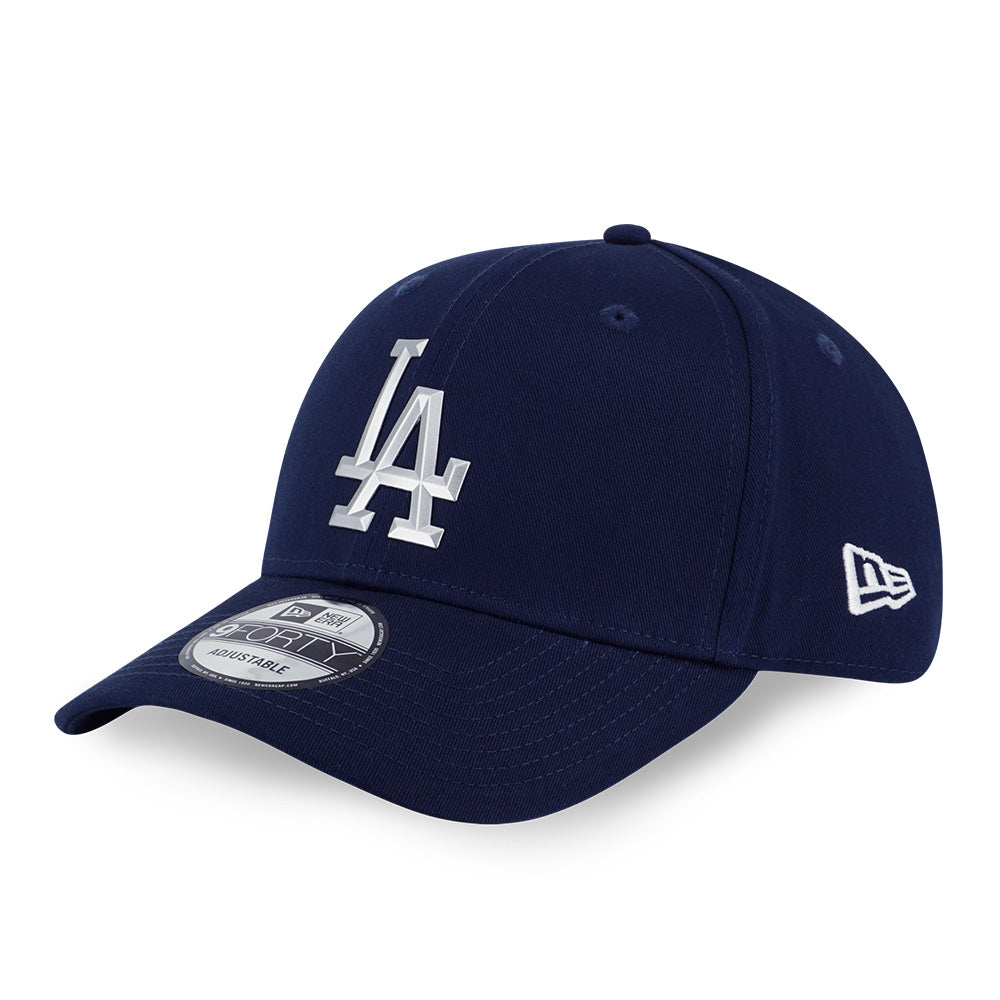 New Era Los Angeles Dodgers MLB TPU Badge Oceanside Blue 9FORTY Adjustable Cap