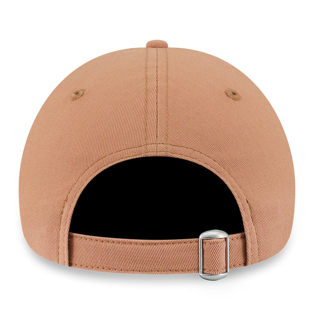 New Era Wordmark White Deep Sand 9FORTY Adjustable Cap