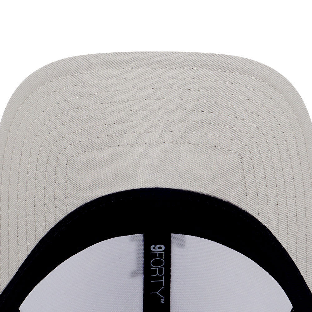 New Era Los Angeles Dodgers Dashmark Mini White Stone 9FORTY Adjustable Cap