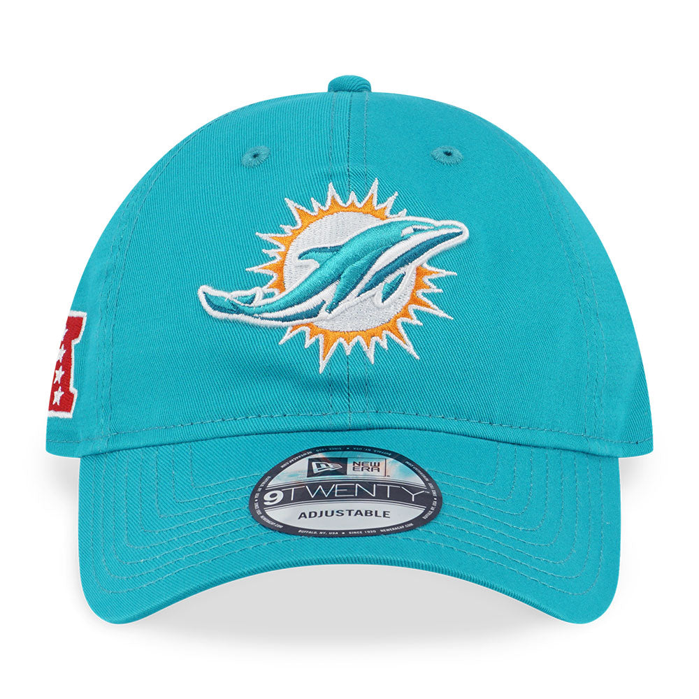 New Era Miami Dolphins NFL Essential Teal Breeze 9TWENTY Adjustable Cap