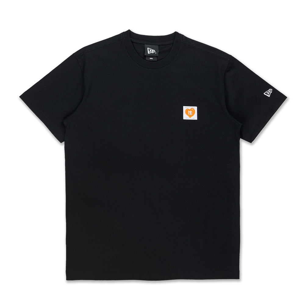 New Era Valentine&#39;s Day Black Short Sleeve T-Shirt