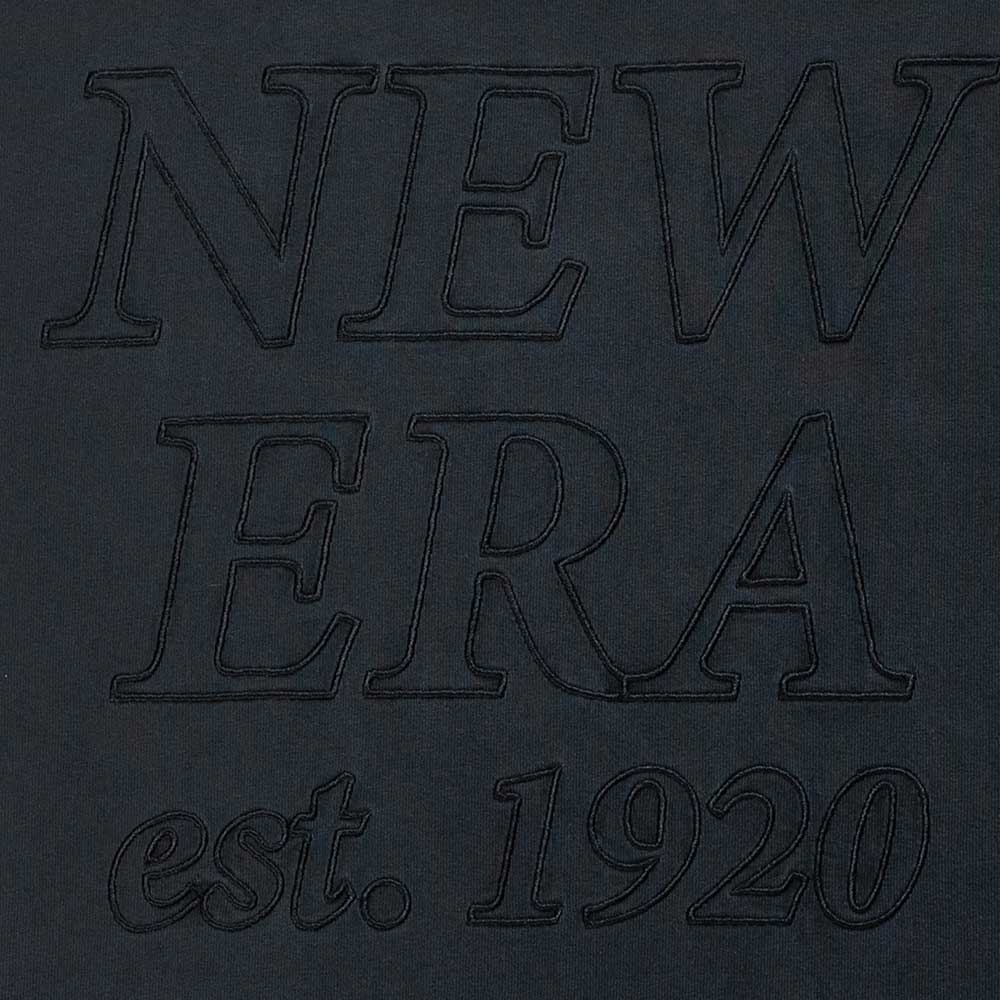 New Era Logo Washed Black Short Sleeve T-Shirt