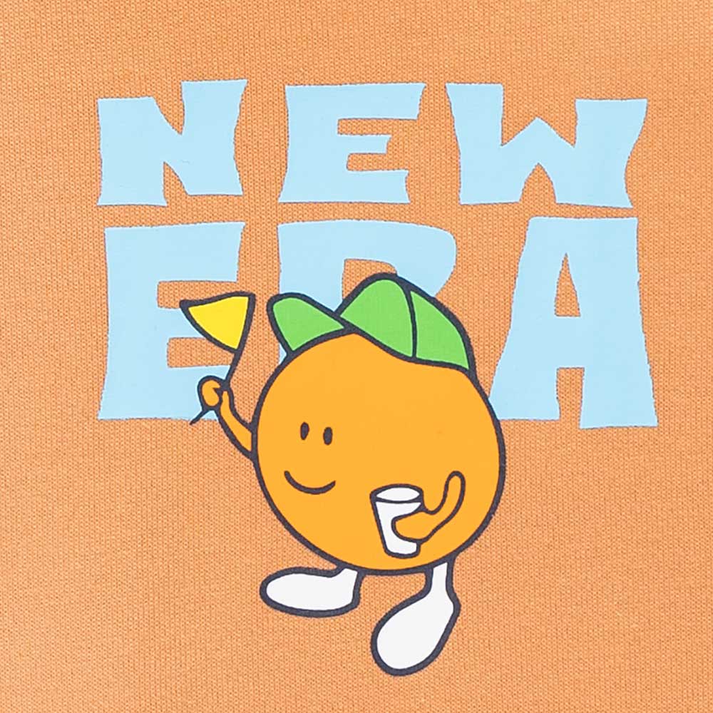 New Era Graphic Fruit Deep Sand Short Sleeve T-Shirt