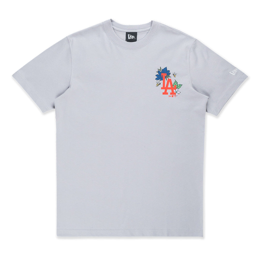 New Era Los Angeles Dodgers MLB Graphic Capsule Dolphine Grey Short Sleeve T-Shirt
