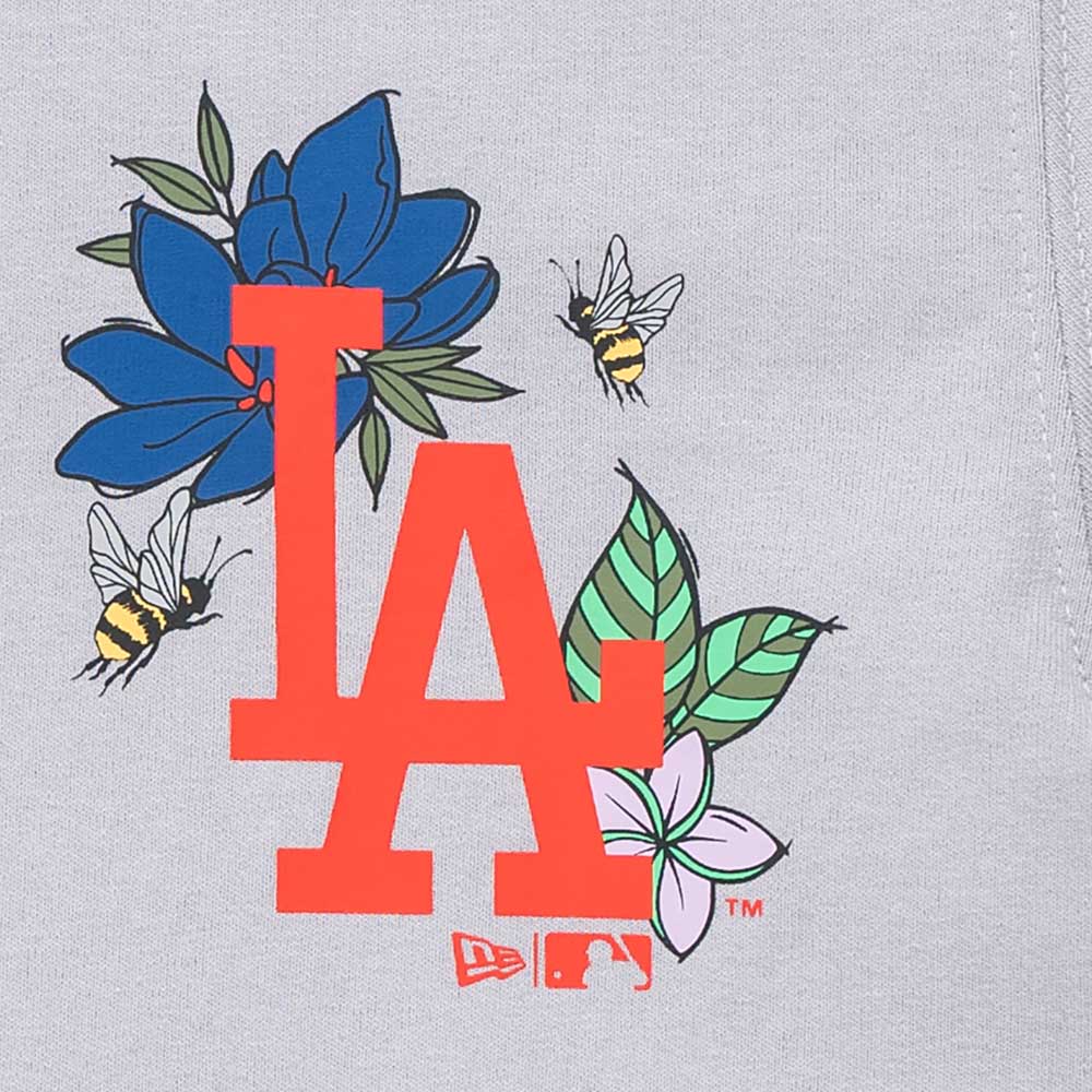 New Era Los Angeles Dodgers MLB Graphic Capsule Dolphine Grey Short Sleeve T-Shirt